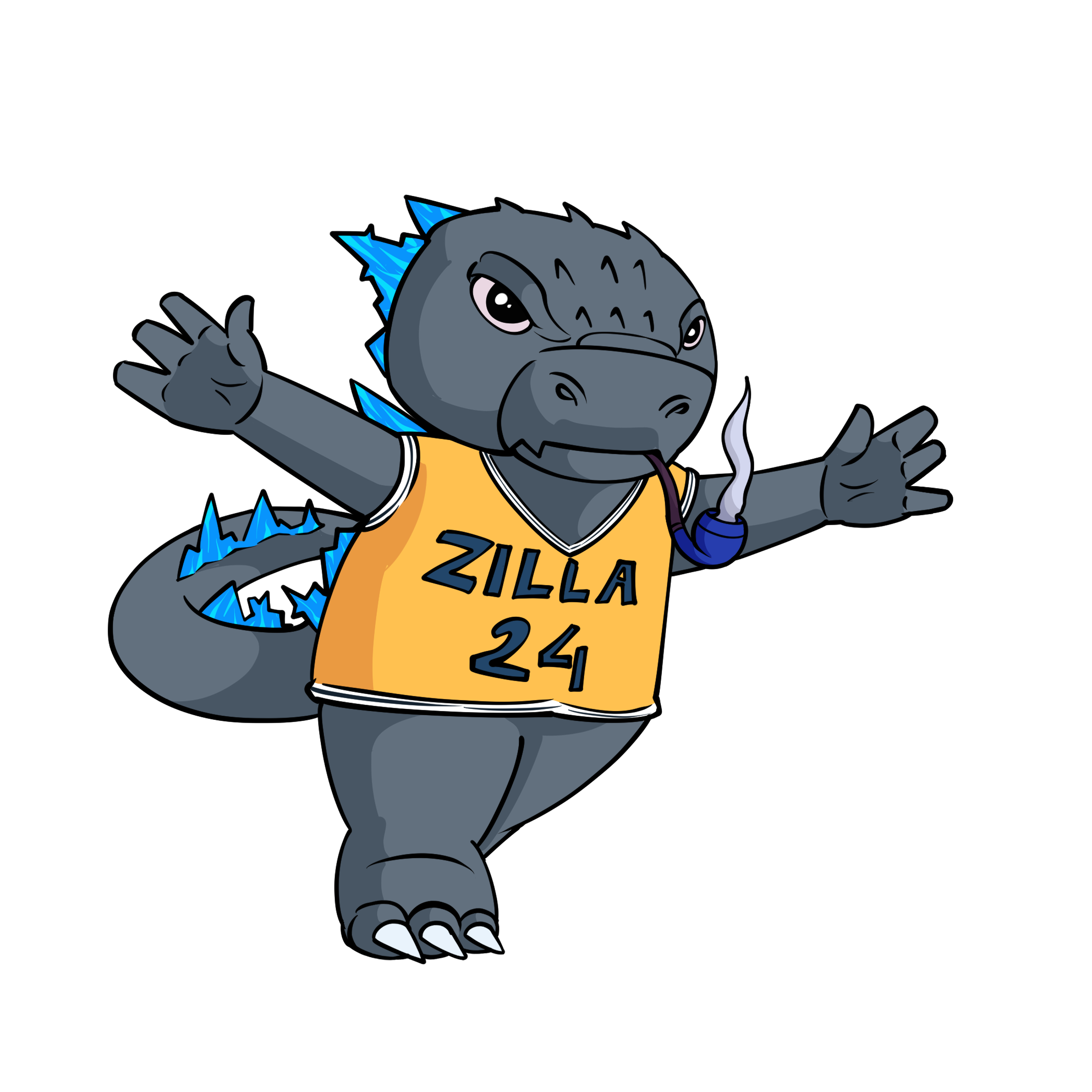 GODZILLA mascot
